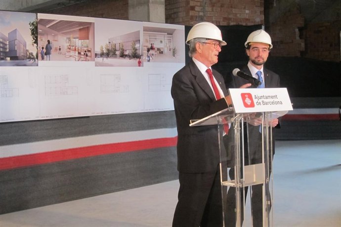 El alcalde de Barcelona Xavier Trias y el concejal G.Ardanuy