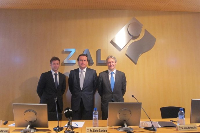 Alfonso Martínez, Sixte Cambra y Josep Martínez Vila