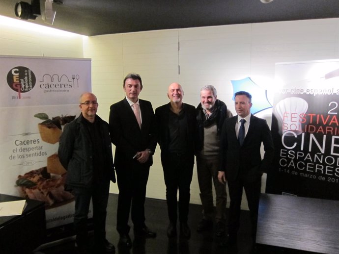 Presentación del XXII Festival Solidario de Cine Español en Cáceres
