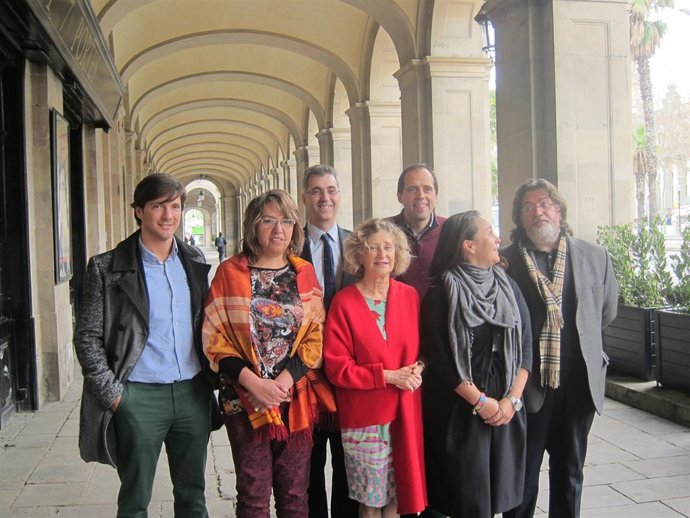 Presentación del Concurso Maria Canals con M.Carulla y J.Vivancos