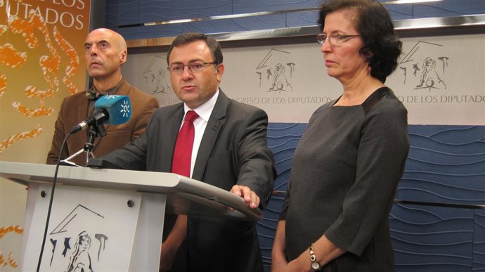 Miguel Ángel Heredia, en el Congreso