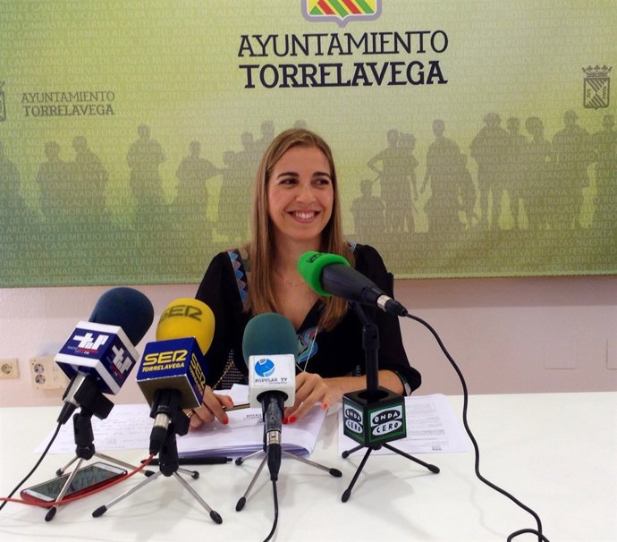 La concejal de Cultura de Torrelavega, Juncal Herreros