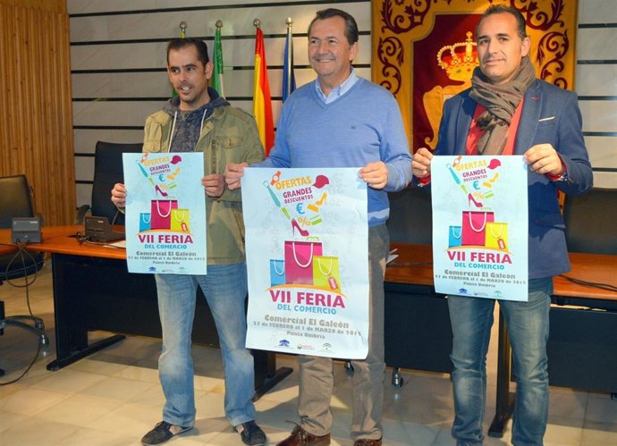 Presentación de la VII Feria del Comercio de Punta Umbría. 