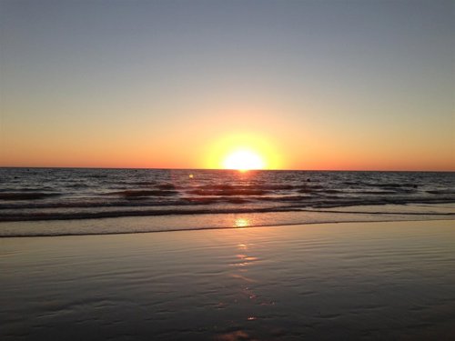 Playa de Regla en Chipiona (Cádiz)
