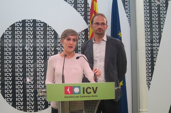 Dolors Camats, Joan Herrera (ICV)