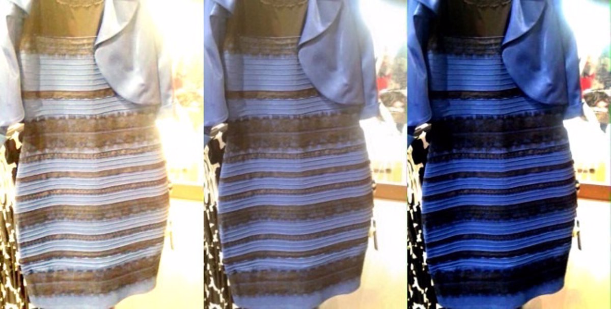 De qué color es este vestido? Explicación de por qué es blanco y dorado o  negro y azul