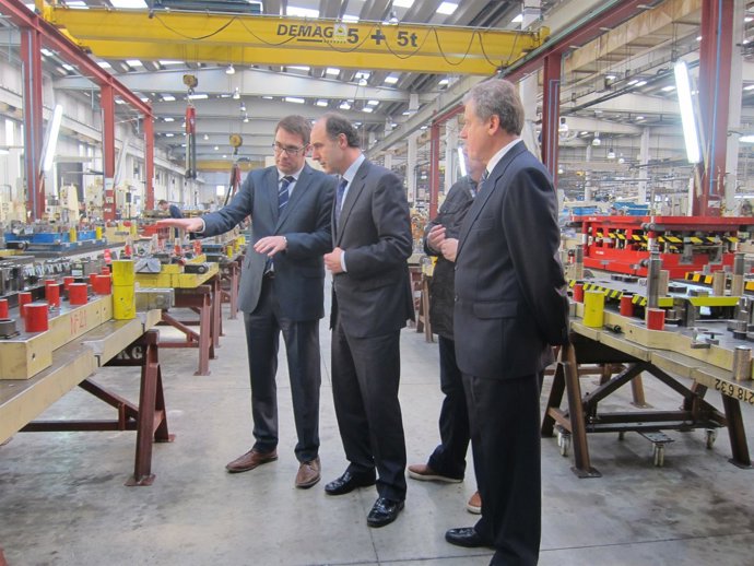 Ignacio Diego en Edscha en Guarnizo