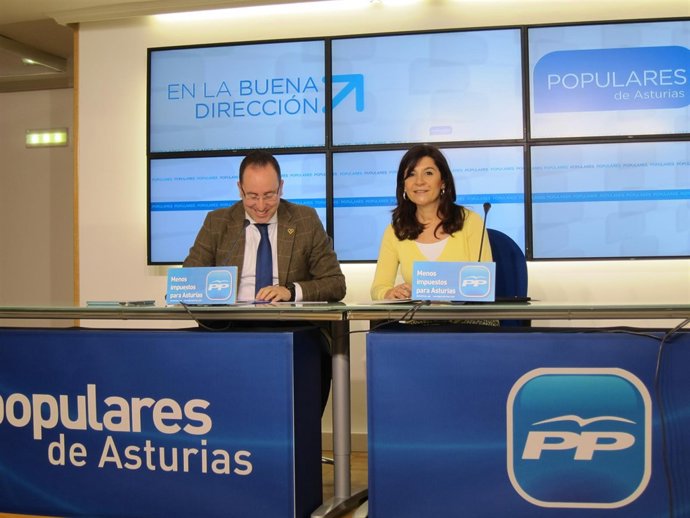 Carmen Maniega y Mario Arias. 