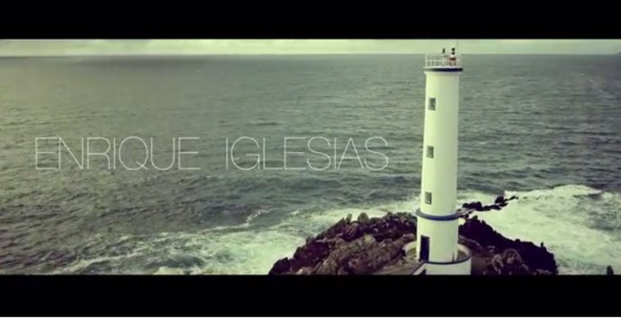 Captura del vídeo de Enrique Iglesias por el que la Xunta pagó 300.000 euros