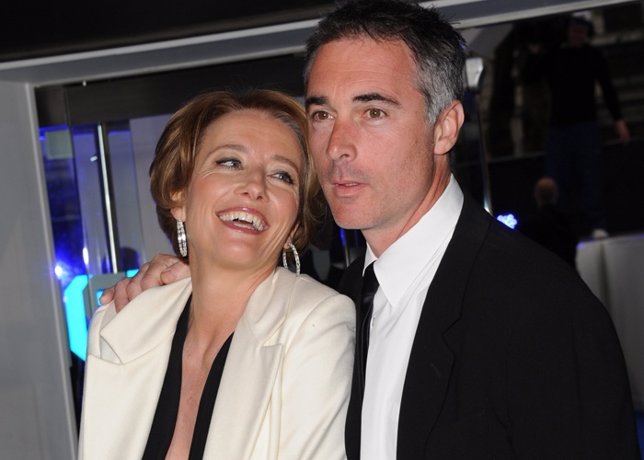 LONDON, UNITED KINGDOM - MAY 16: Emma Thompson and Greg Wise attend the premiere