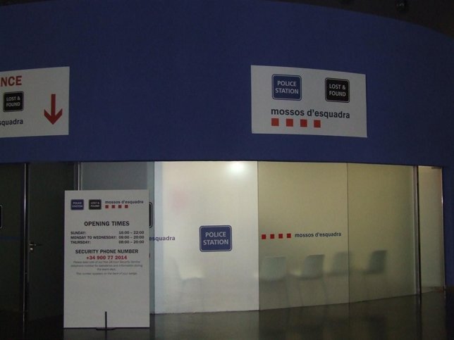 Mossos d'Esquadra en el MWC