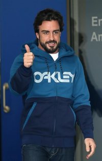 Alonso: "Estoy perfectamente, pero las recomendaciones son guardar reposo"