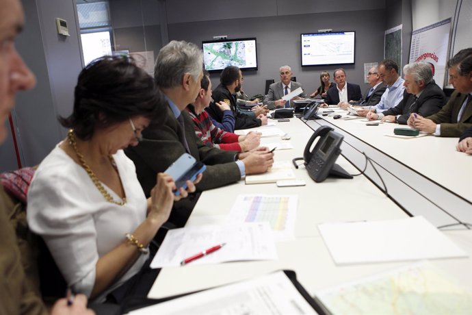 Reunión del Centro de Coordinación Operativa.