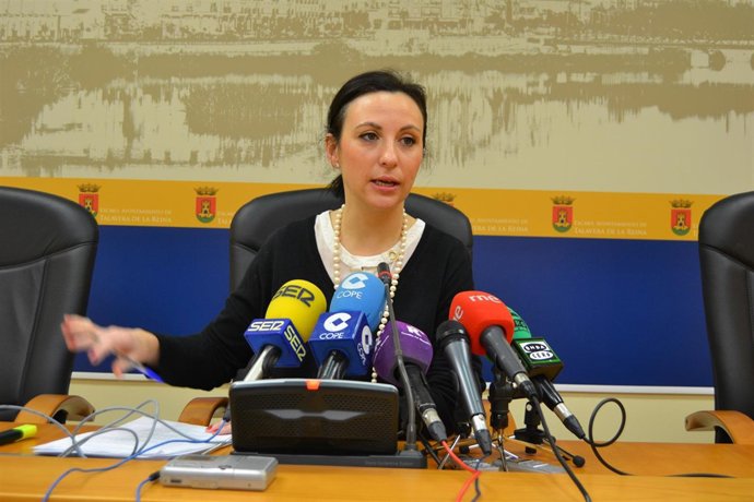 Rodríguez en rueda de prensa