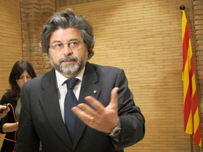 El secretario de Universidades de la Generalitat, Antoni Castellà