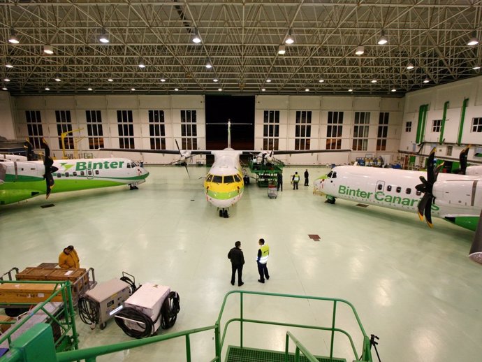 Hangar ATR, Binter Canarias