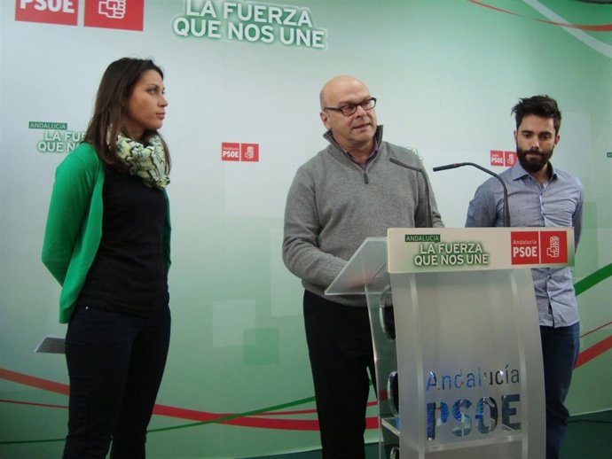 Rueda de prensa del PSOE local de Jaén