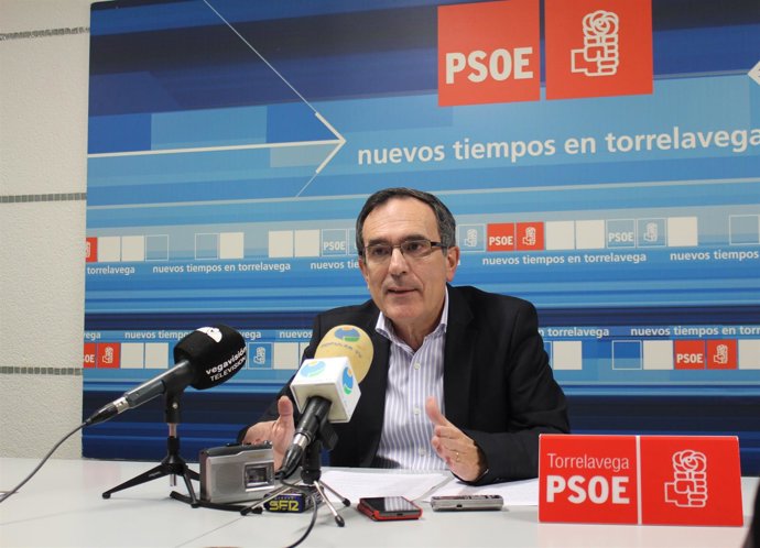 Cruz Viadero, candidato socialista a la Alcaldía de Torrelavega