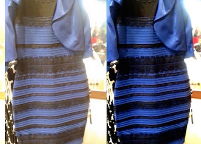 ¿Blanco Y Dorado O Azul Y Negro? 