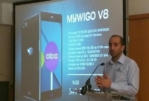 La española MyWiGo presenta un smartphone de 400 euros con el que pretende compe