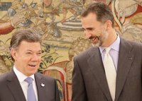 Santos iniciará mañana en Madrid una visita de Estado para afianzar el apoyo de España al proceso de paz