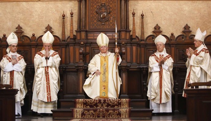 Toma de posesión del cardenal Cañizares como arzobispo de Valencia.