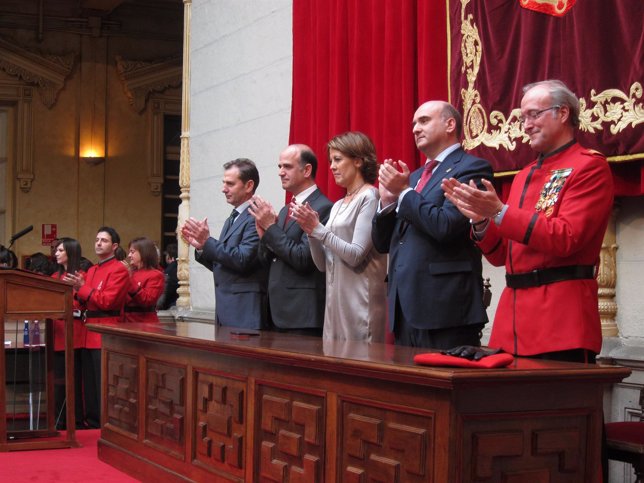 Acto institucional del Día de la Policía Foral.