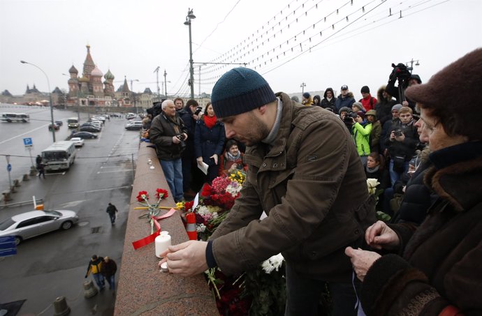 Conmemoración por la muerte de Boris Nemtsov