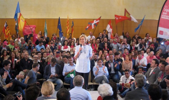 Rosa Díez UPyD en Malaga
