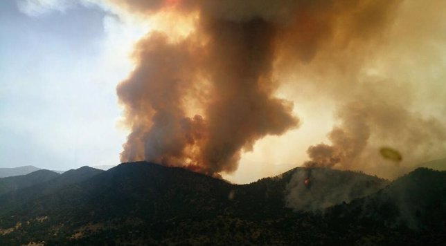 Incendios forestales en Chile 