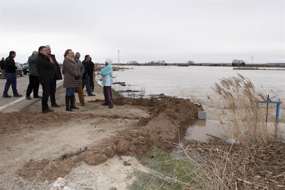 Crecida del Ebro.