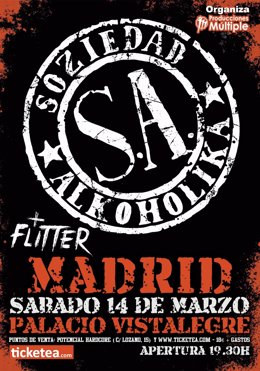 Soziedad Alkoholika en Madrid
