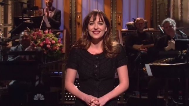 Dakota Johnson en Saturday Night Live