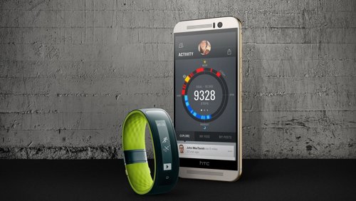 HTC Grip junto a HTC One (M9)