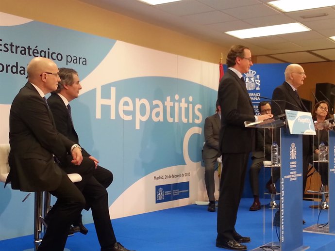 Alfonso Alonso presenta el Plan de la Hepatitis C