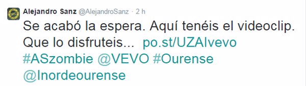 Alejandro Sanz estrena single