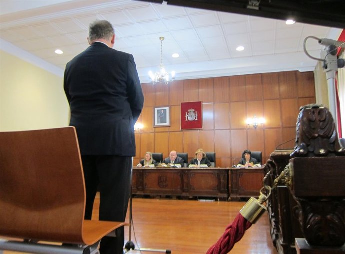 Marcelino Sánchez, en la Audiencia Provincial de Jaén