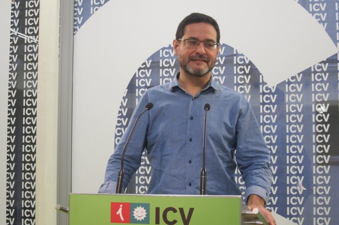 El secretario general de ICV, Josep Vendrell