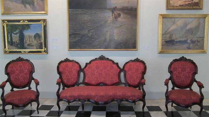 Mobiliario de Pere Maria Orts en el Museo de la Ciudad de Valencia