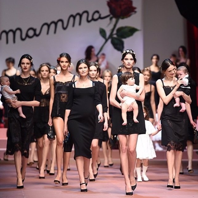  El Homenaje De Dolce & Gabbana A La 'Mamma' Italiana