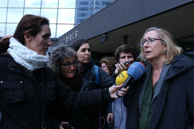 Assumpta Escarp (PSC) tras declarar como imputada por los sueldos de FMC