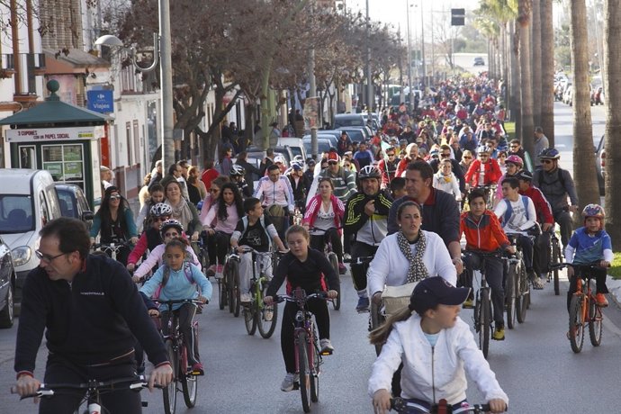 Marcha en bici de Los Palacios.