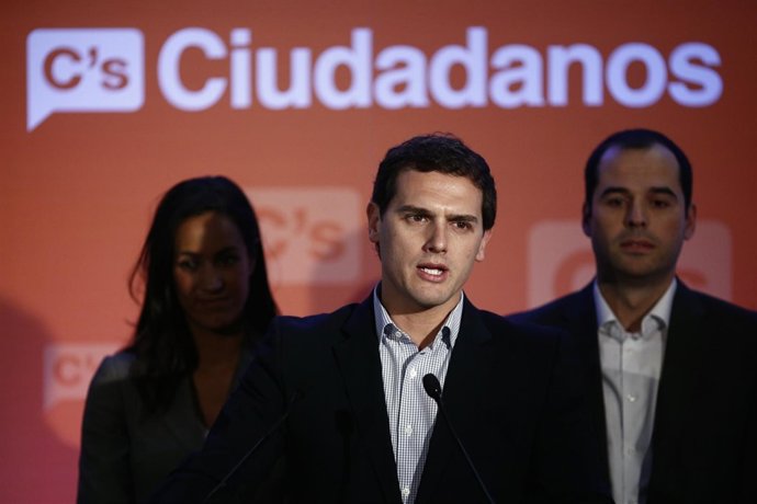 Albert Rivera, presidente de Ciudadanos