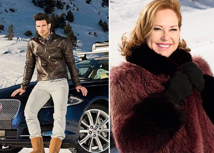 Ana Rodriguez y Aitor Ocio viajan a Andorra para probar los Jaguar AWD