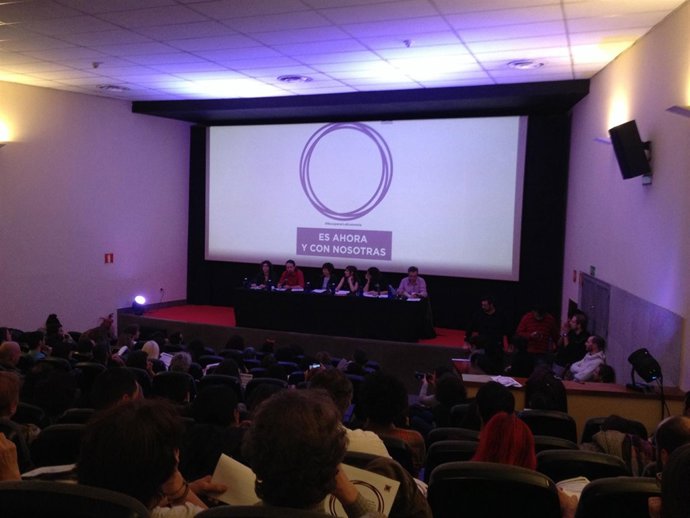 Acto de Podemos en Madrid