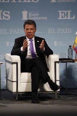 Juan Manuel Santos en España