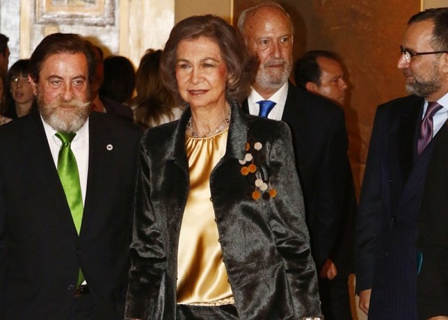 La reina sofía reaparece después de una gran ausencia 