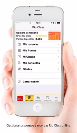 Nueva aplicación móvil de Riu Hotels
