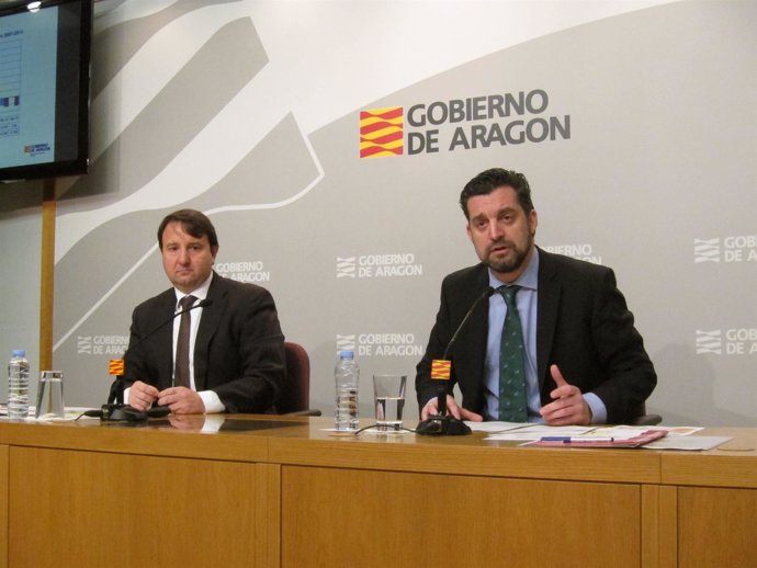 José María García y Jorge Escario en rueda de prensa este martes