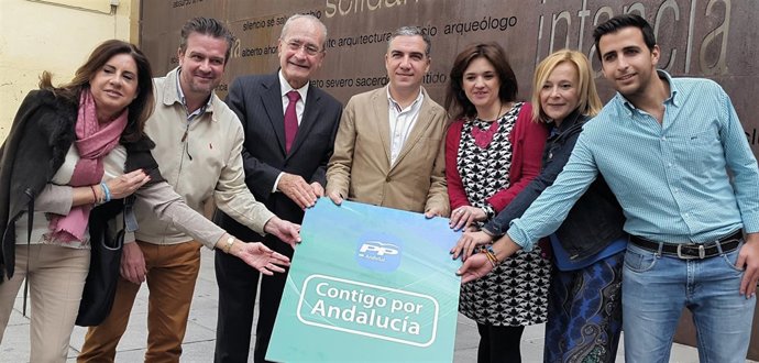 Campaña elecciones autonómicas PP-A, Elías Bendodo y De la Torre